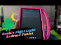 How to turn on Night Light on Android Tablet