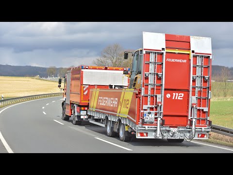 Müller Safety Trailer - Waldbrand-Einsatz | Transport von Einsatzmitteln | Brände von E-Autos.