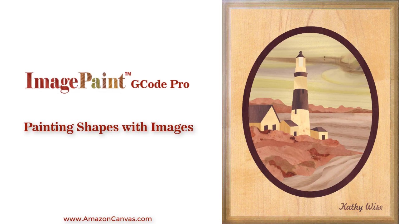 Lighthouse GCode - Painting Shapes with Images - YouTube