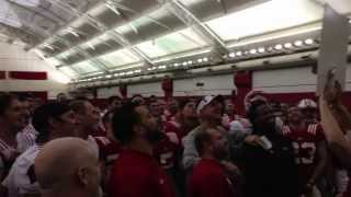 Wisconsin Football: Coach Andersen Leads the Badgers in 'On, Wisconsin'