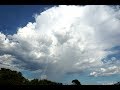 Birth and death of a cumulonimbus (thunderstorm) over the Sandias - 4k time lapse