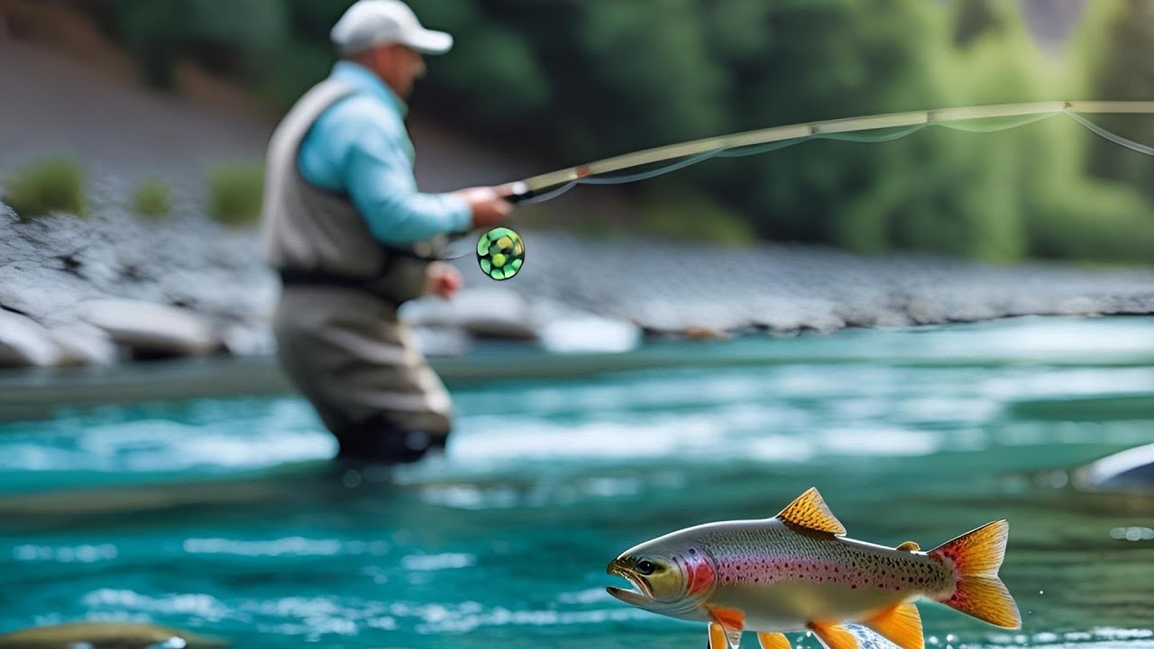 PESCA CON MOSCA en DIQUE o EMBALSE y ANALIZAMOS LAS MEJORES TECNICAS PARA ESTE AMBIENTE