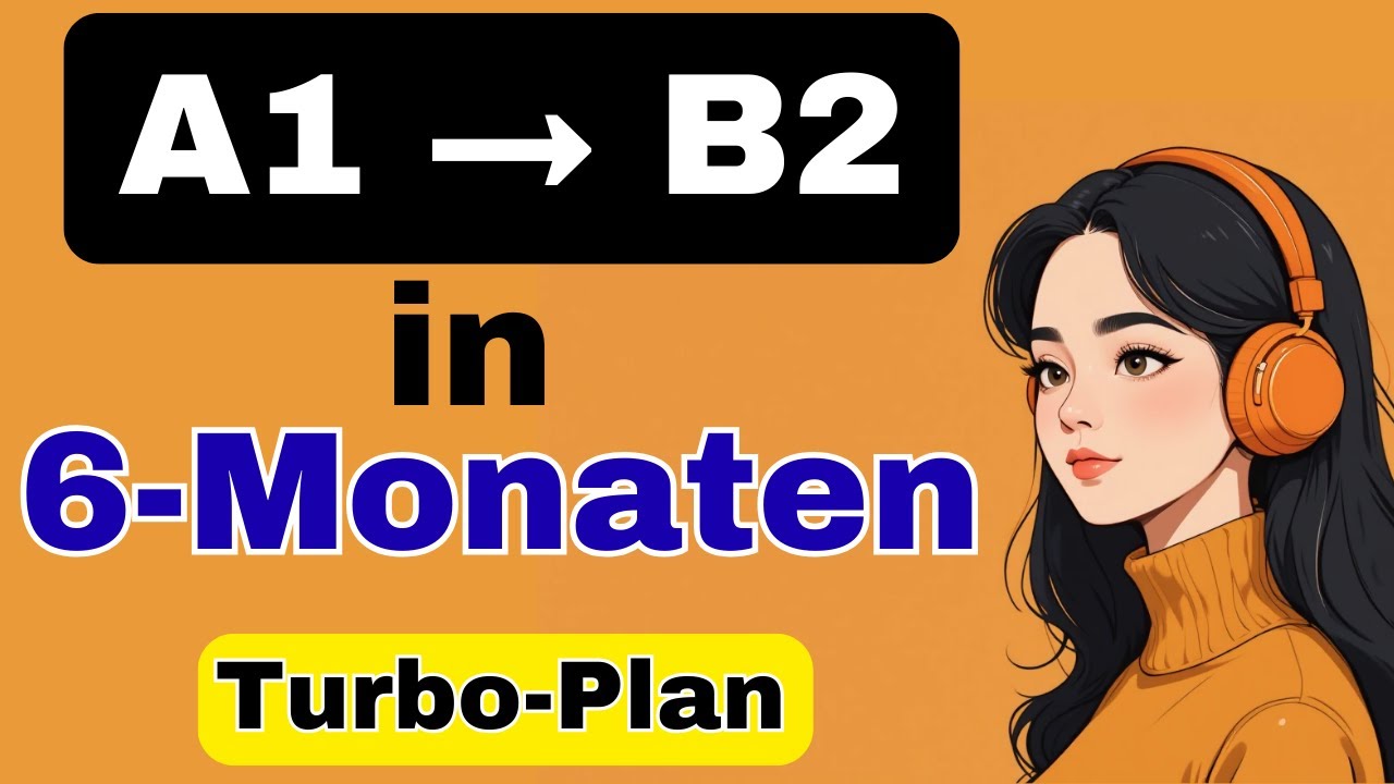 A1 bis B2 in 6 Monaten – So schaffst du es beim Deutschlernen | Podcast ...