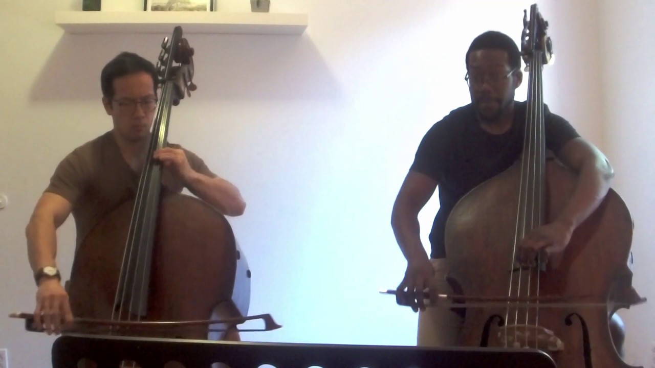 Dave Anderson Seven Double Bass Duets (Lament) YouTube