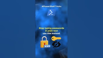 🔐 Stop Typing Passwords in Plain Text - Use This Instead (PowerShell Security Tip!)