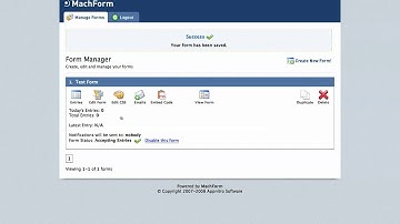 Embedding a MachForm Online Form with OmniUpdate