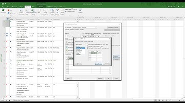 كيف تقوم بالتعديل على مواعيد العمل في Microsoft project من السبت والأحد إلى الجمعة والسبت