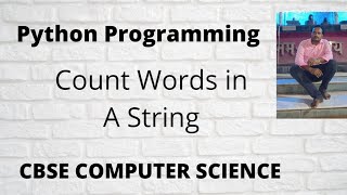 Write A Python Program To Input A String And Display Number Of Words In The String . Hindi
