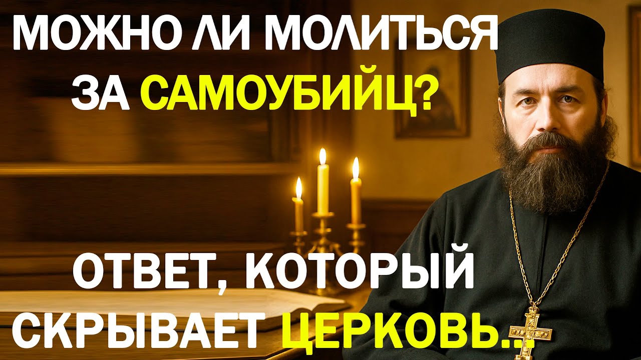 Можно ли молиться за самоубийц? Ответ, который скрывает церковь…