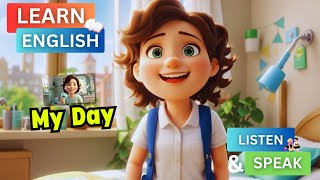 My Day | English Listening Skills - Speaking Skills Everyday | English Speaking Practice