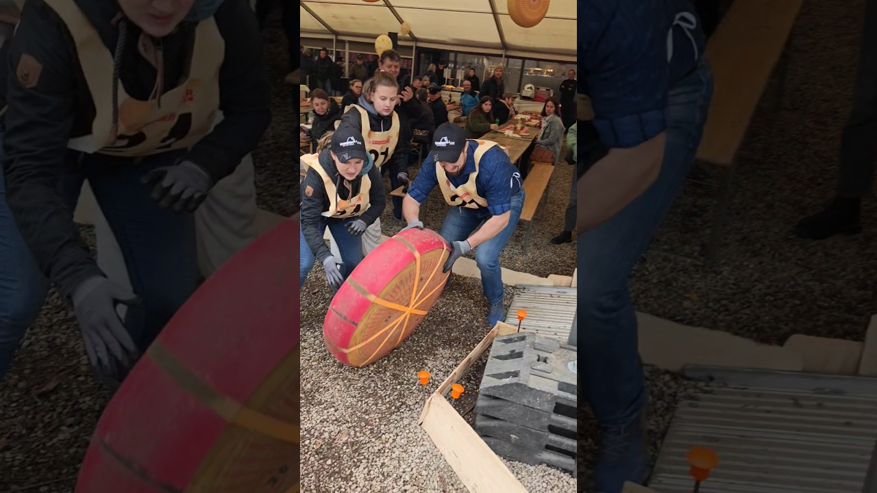 Emmentaler-Käse-Rollen mit Matthias Sempach. 