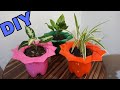 DIY PLASTIC BOTTLE PLANT POT