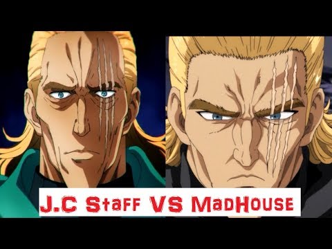 MADHOUSE vs JC Staff, ¿Quien animo MEJOR One Punch Man?