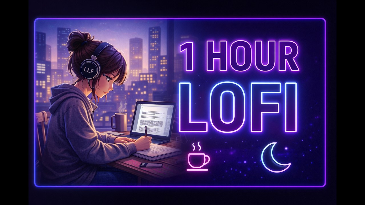Lofi Beats to Study & Focus ☕ | 1 Hour Chill Study Music 🌙 - YouTube