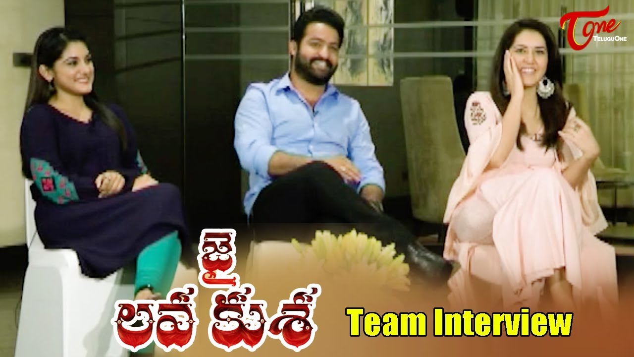 Jai Lava Kusa Team Interview | Jr NTR, Rashi Khanna, Nivetha Thomas