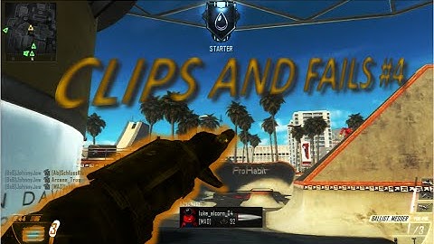 Clips and Fails #4 - COD4/BO2/Ghosts!
