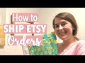 How to Ship Etsy Orders from Home! | How to Ship Etsy Items + Pack Etsy Orders