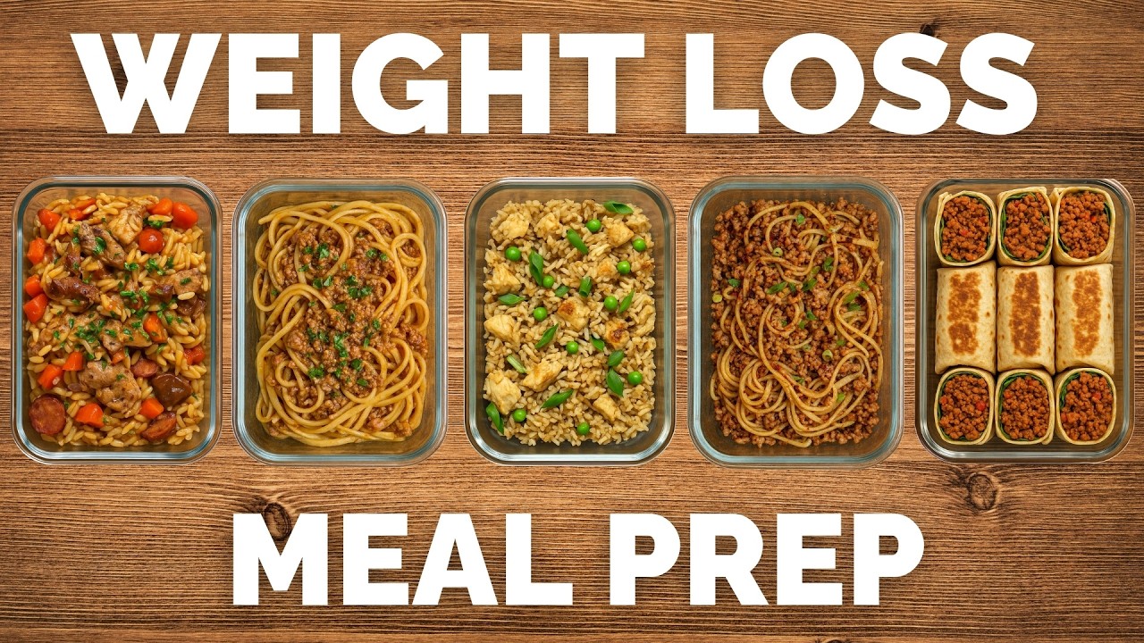 The 5 BEST High Protein Meal Prep Recipes for Weight Loss: Delicious ...