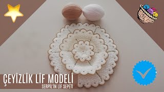  Serpilin Lif Sepeti Yepyeni Çeyizlik Lif Modeli Tasarım 