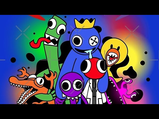 ELES VOLTARAM COM MAIS AMIGOS COLORIDOS 😮 (RAINBOW FRIENDS) Capitulo 2-  ROBLOX 