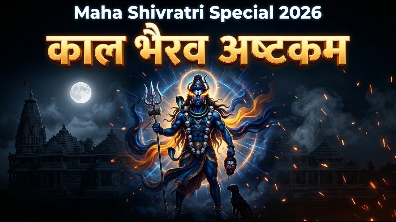 Kaal Bhairav Ashtakam | काल भैरव अष्टकम | Powerful Bhairav Stotram | Maha Shivratri Special 2026