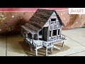 Cara Membuat Miniatur Rumah Panggung Dari Koran | Newspaper Craft DIY
