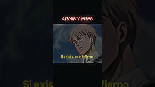 Eren y Armin es la mejor amistad del shonen