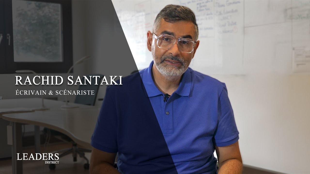 Le métier d'écrivain avec Rachid Santaki | Leaders District