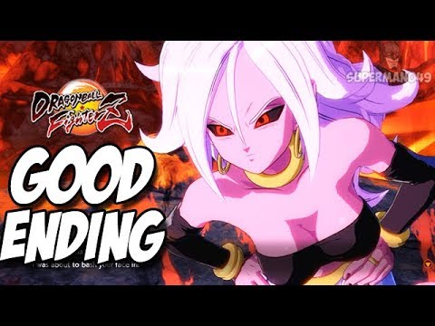 dragon ball fighterz combos gohan GOOD ENDING! Android 21 Is Defeated! - Dragon Ball FighterZ: Story Super Warrior Arc Part.5