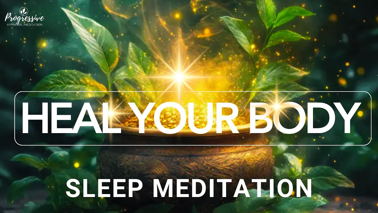 Healing Sleep Meditation - Heal as you Sleep; Full Body Healing, Your Body Knows how to Heal You