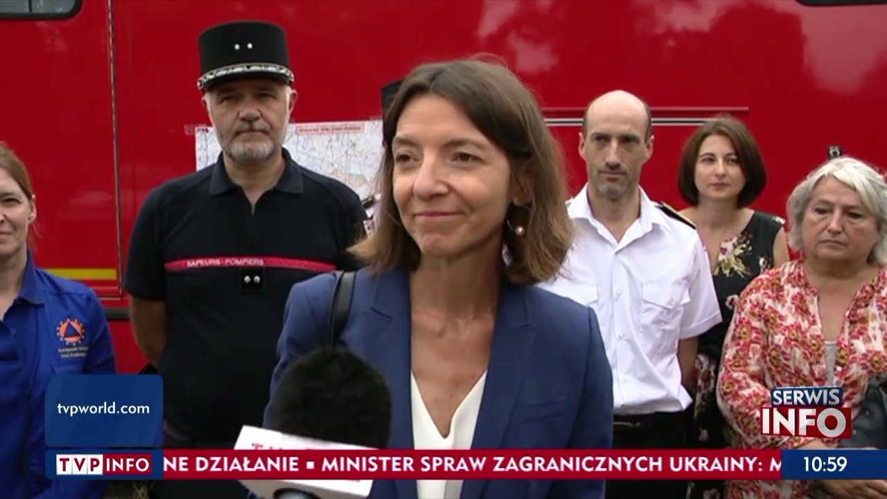 Francja dziękuje polskim strażakom 🇫🇷🇵🇱🚒👩‍🚒