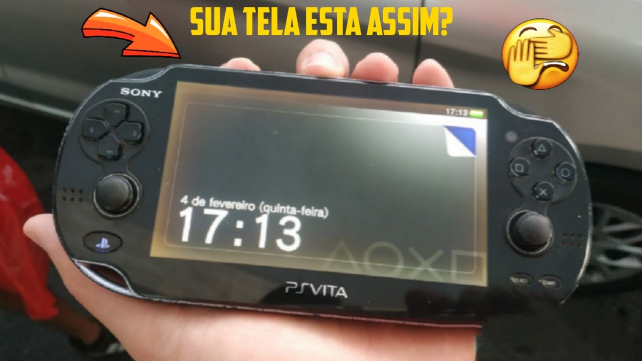 PS VITA Queimando a Tela? Pixel Morto? (Efeito Mura) efeitomura