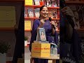 Motivational Speaker Jaya Kishori ji talking about her book 'It's OK ' during the launch in Mumbai