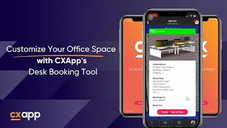 CXApp: Customize Your Office Space with CXApp's  Desk Booking Tool