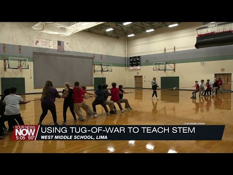 Teaching STEM through the Game of "Tug-of-War" at Lima West Middle School