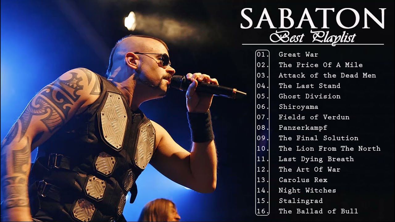 sabaton tour songs