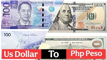 Us Dollar to Philippine Peso Exchange Rate Today, usd to php