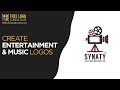 Create Free Entertainment &amp; Music Logos | freelogocreator.com