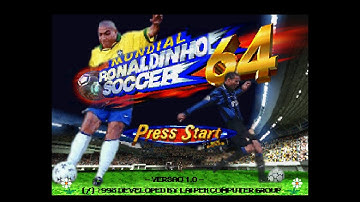 Mundial Ronaldinho Soccer 64 intro but it