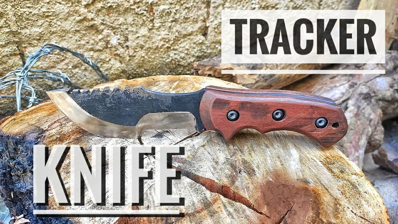 homemade tracker knife