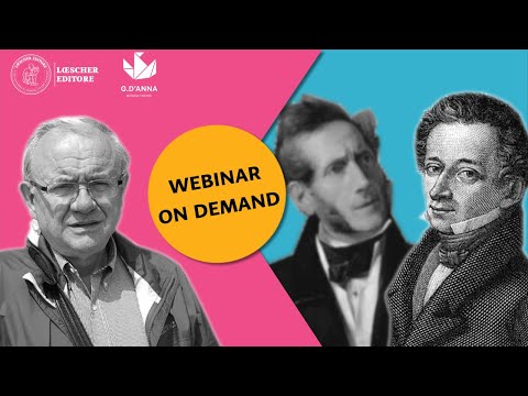 Webinar - Leopardi e Manzoni, Gino Tellini