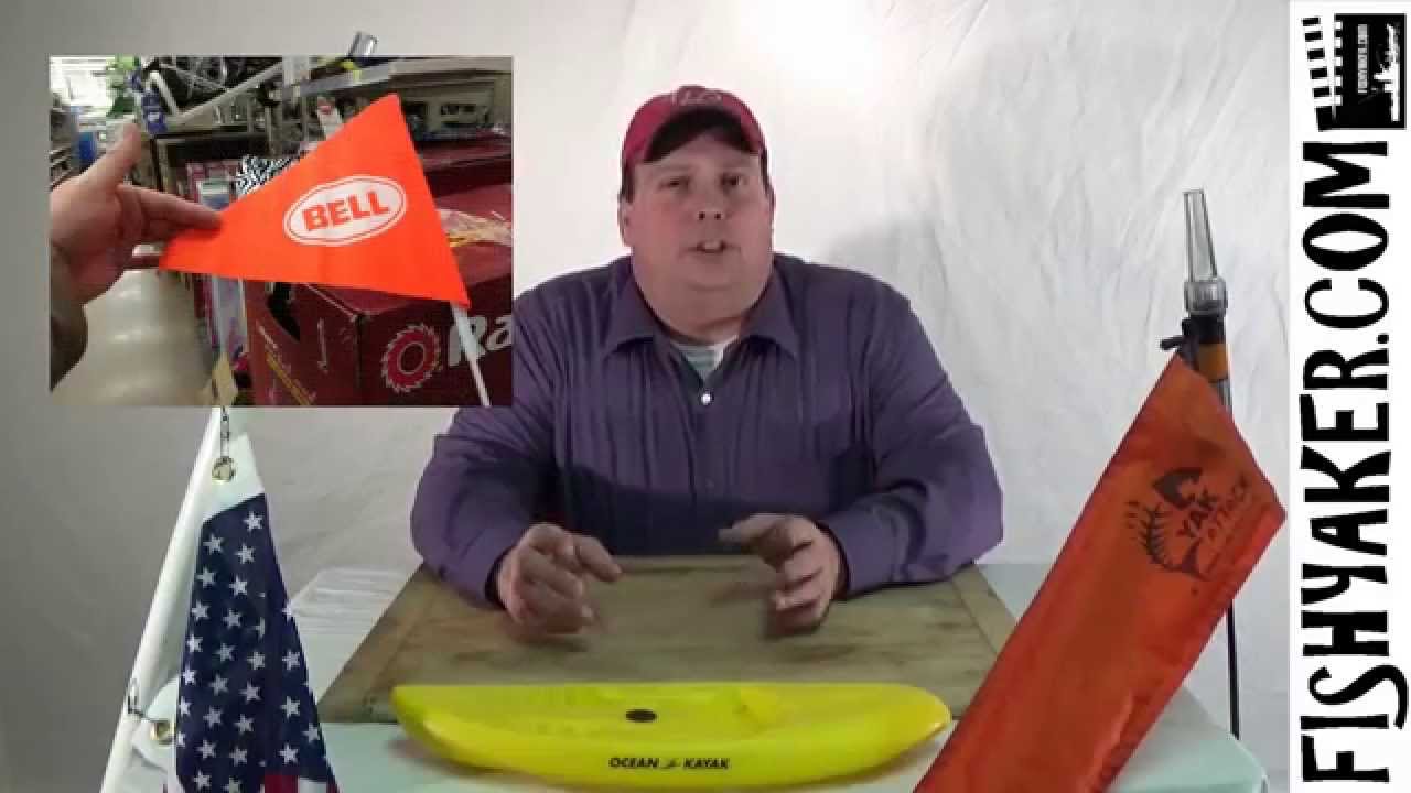 Kayak Fishing Flags for Safety and Identification on the Water Episode