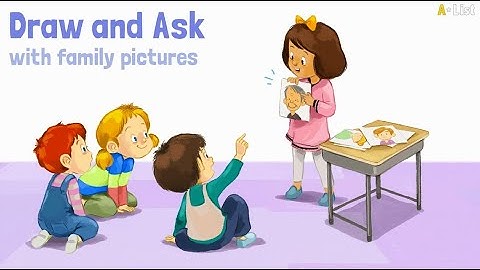 가족사진으로 그림 그리고 질문하기ㅣ수업 게임ㅣ열기