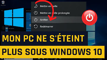 Pourquoi mon ordi ne s'arrête plus ?