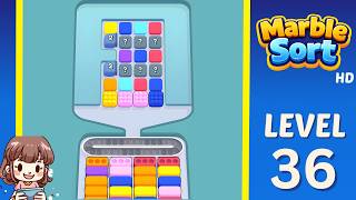 Marble Sort Level 36 Solution Walkthrough