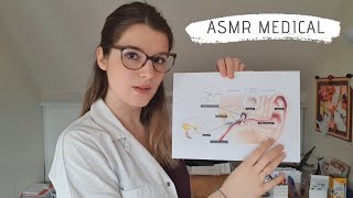 ASMR MEDICAL👩🏻‍⚕️JE TESTE TON AUDITION POUR TE RELAXER😌👂