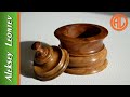 Солонка из дерева.  Деревянная посуда. Токарная обработка / Make a Salt Celar. Woodturning.