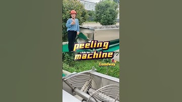 500-2000kg/h cassava peeling machine