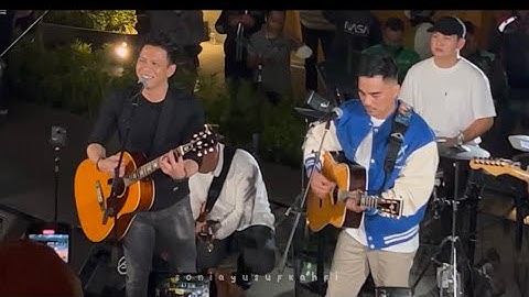 [FANCAM] Ariel NOAH x Enda UNGU - Yang Terdalam (LIVE at Sarinah Thamrin)