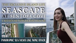 Seascape | Sentosa Island Living Duplex Penthouse with the Best Seaviews Ever | Singapore Condo